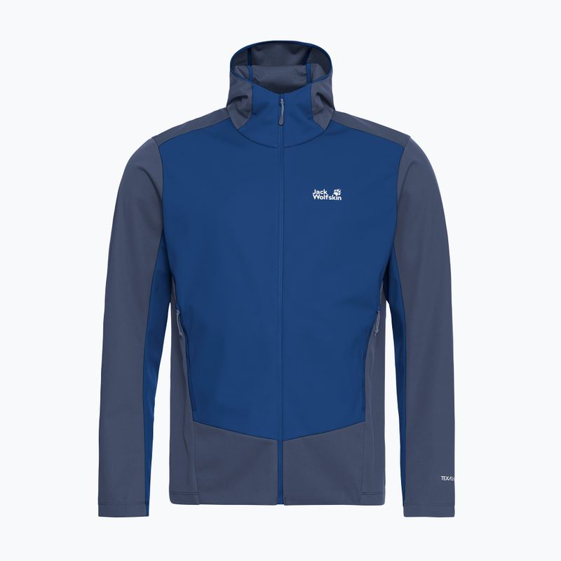Softshell-Jacke für Herren Jack Wolfskin Skyvail blue orchid 7
