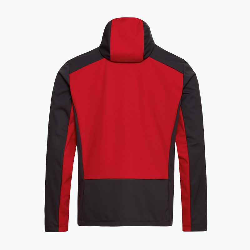 Softshell-Jacke für Herren Jack Wolfskin Skyvail siren red 8
