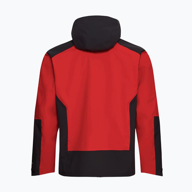 Regenjacke Herren Jack Wolfskin Rockpaw 3L siren red 8