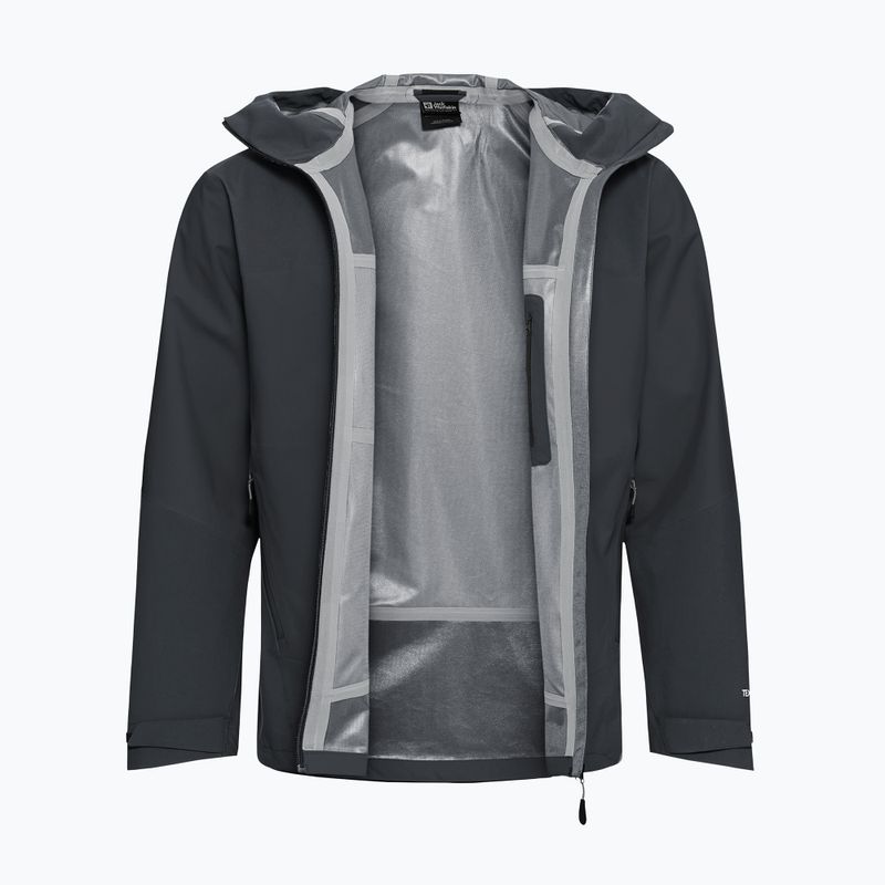 Herren-Regenjacke Jack Wolfskin Rockpaw 3L phantom 9
