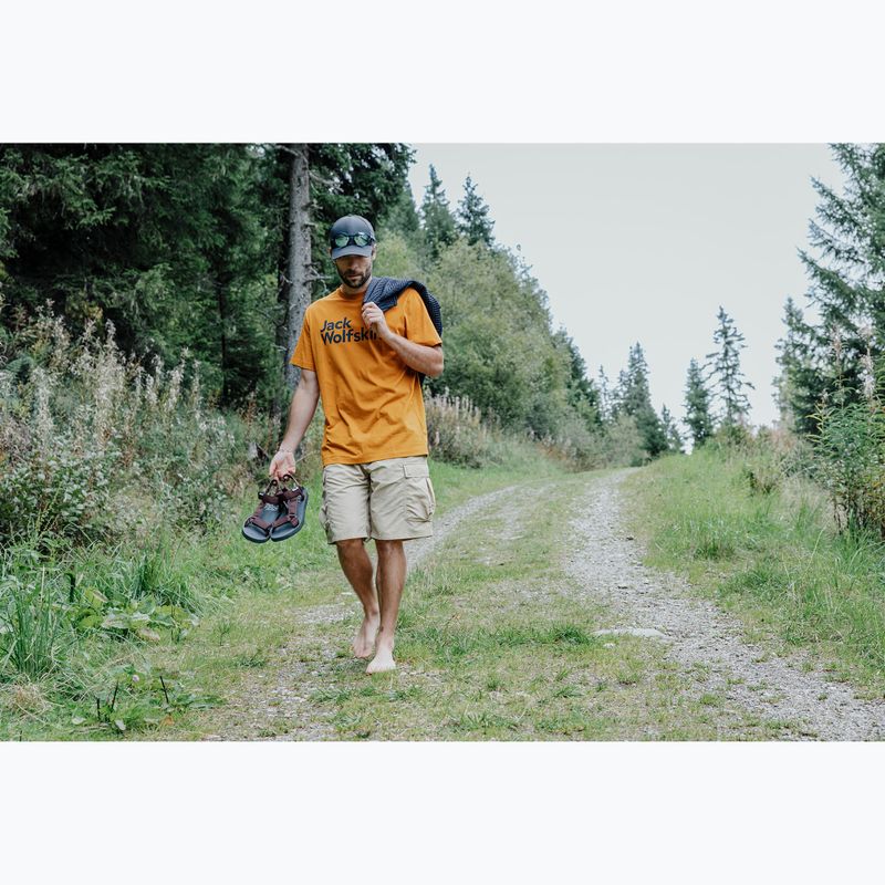 Herrensandalen Jack Wolfskin Taiga dark mahogany 7