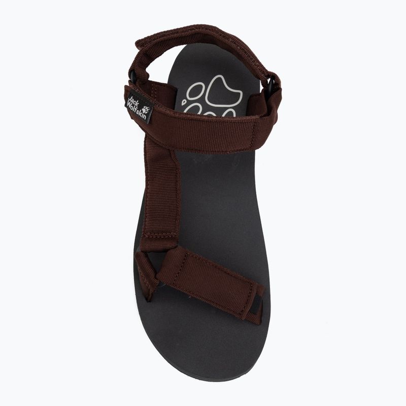 Herrensandalen Jack Wolfskin Taiga dark mahogany 5