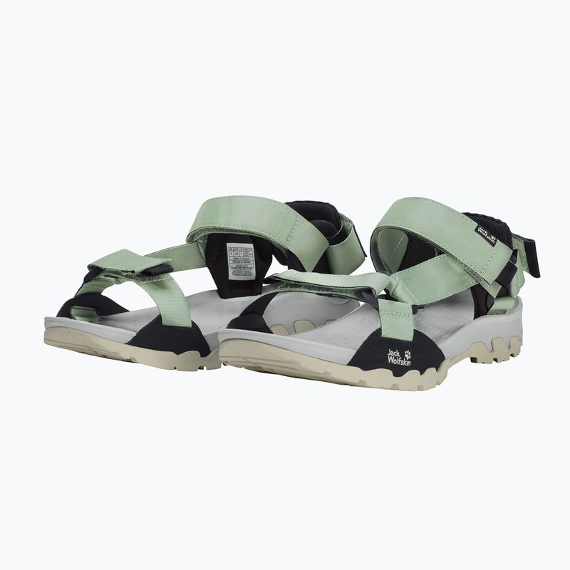 Damensandalen Jack Wolfskin Ridge green zinnia 2