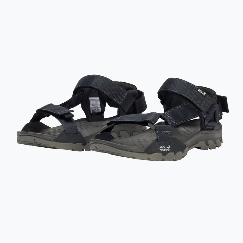 Damensandalen Jack Wolfskin Ridge black 6