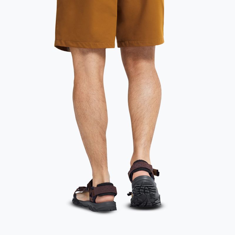 Herrensandalen Jack Wolfskin Ridge dark mahogany 9