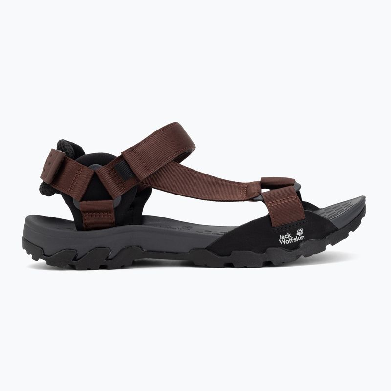 Herrensandalen Jack Wolfskin Ridge dark mahogany 2