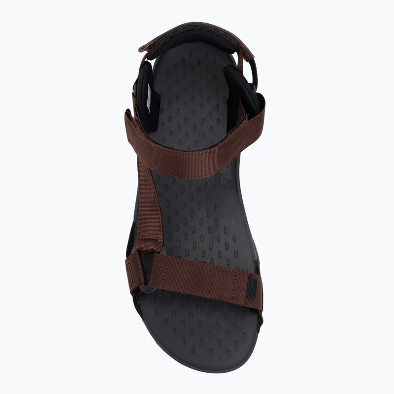 Herrensandalen Jack Wolfskin Ridge dark mahogany 5