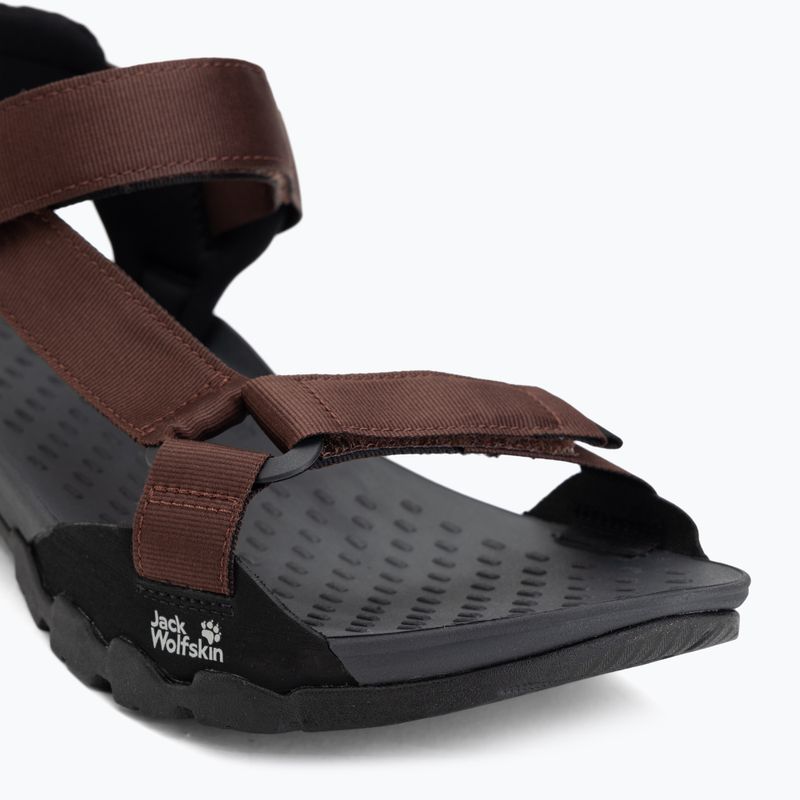 Herrensandalen Jack Wolfskin Ridge dark mahogany 7