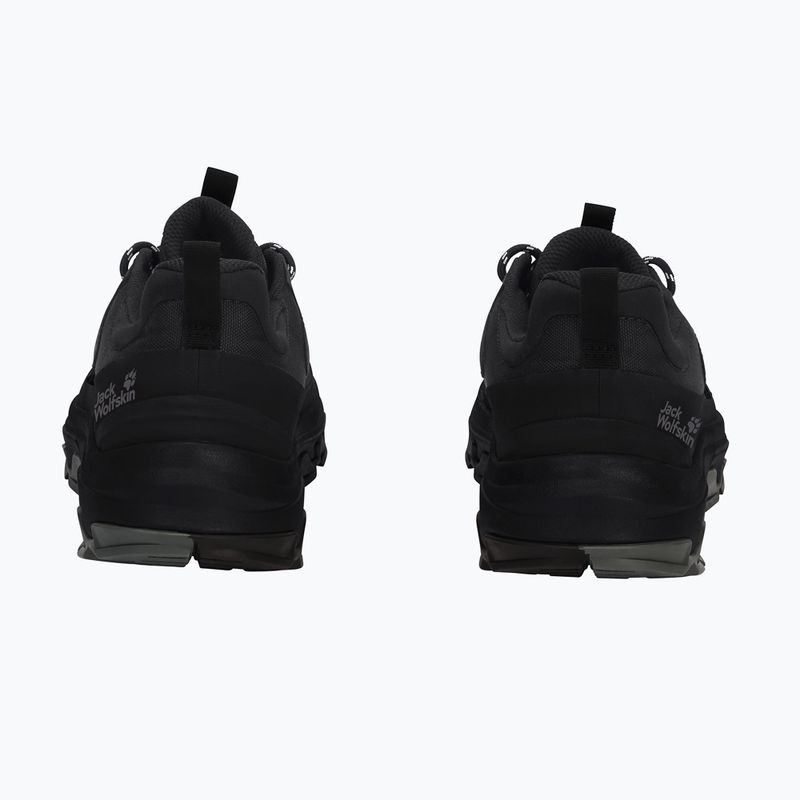 Herren-Trekkingstiefel Jack Wolfskin Apex Hike Texapore Low black 3