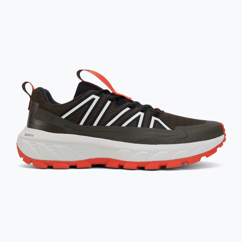 Wanderschuhe Herren Jack Wolfskin Wild Hike Low obsidian moss 2