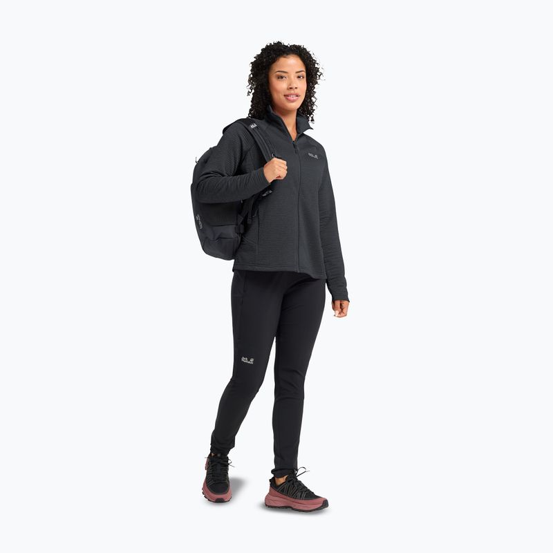 Fleecejacke für Damen Jack Wolfskin Anytrail Full Zip phantom 2