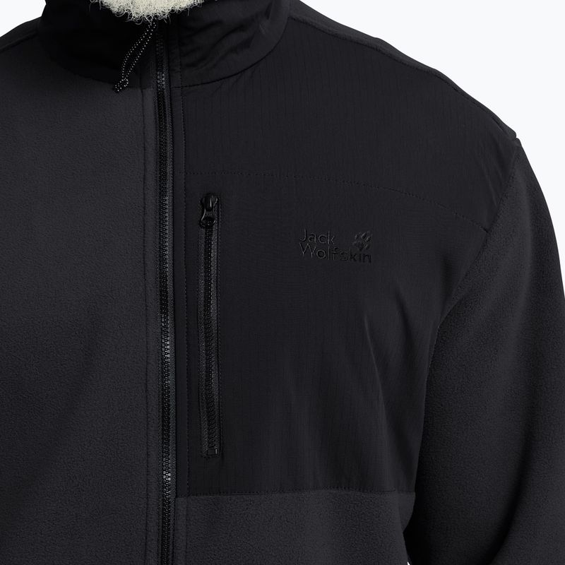Fleecejacke für Herren Jack Wolfskin Sumetro Full Zip black 5