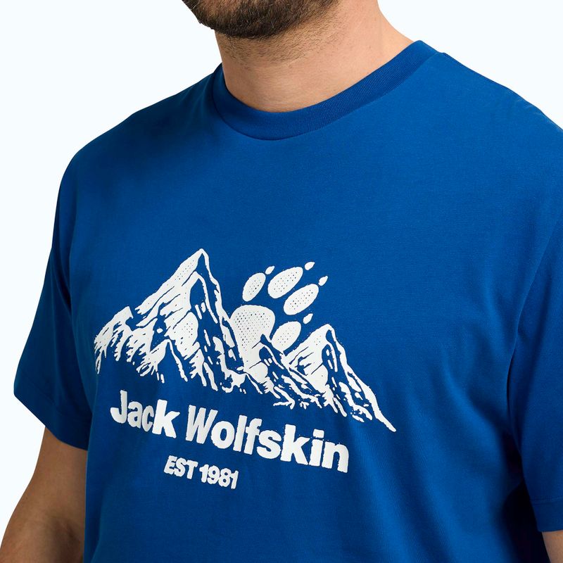 Shirt Herren Jack Wolfskin Carefree blue orchid 4