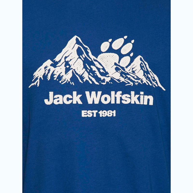 Herren T-Shirt Jack Wolfskin Carefree blue orchid 7