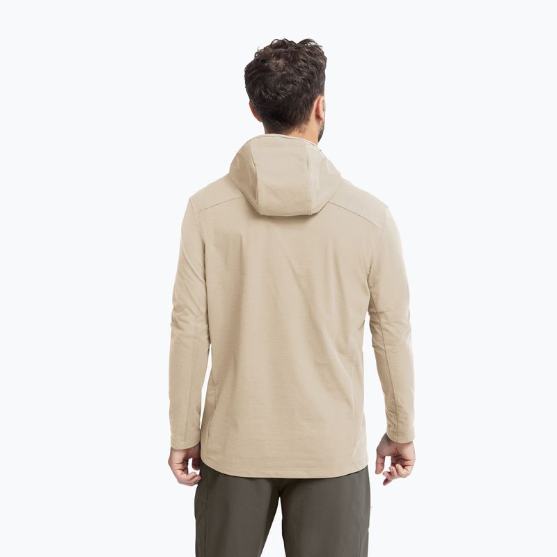 Herren-Trekkingsweatshirt  Jack Wolfskin Sucol Hoody oyster 3