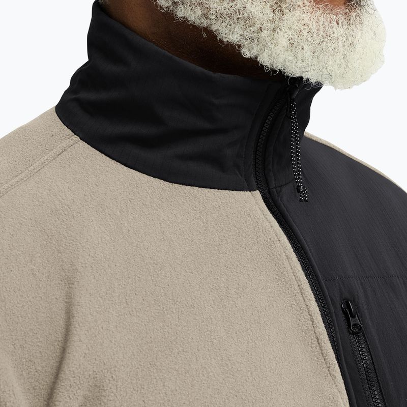 Fleecejacke für Herren Jack Wolfskin Sumetro Full Zip oyster 4