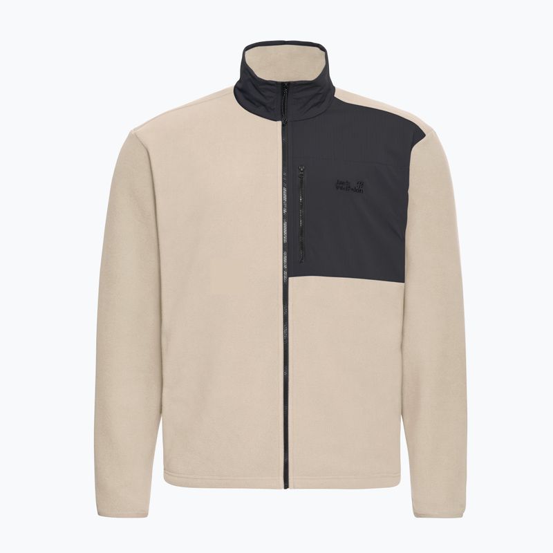 Fleecejacke für Herren Jack Wolfskin Sumetro Full Zip oyster 7