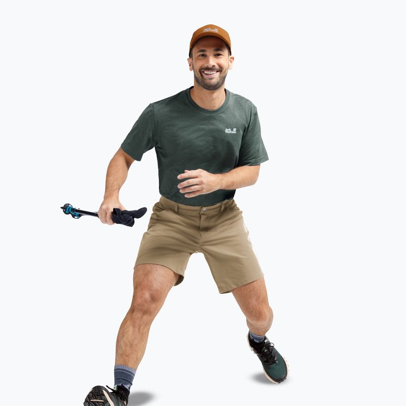 Herren-Trekkingshorts Jack Wolfskin Pico hazel wood 7