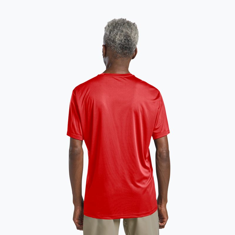 Trekkingshirt Herren Jack Wolfskin Tech T siren red 3