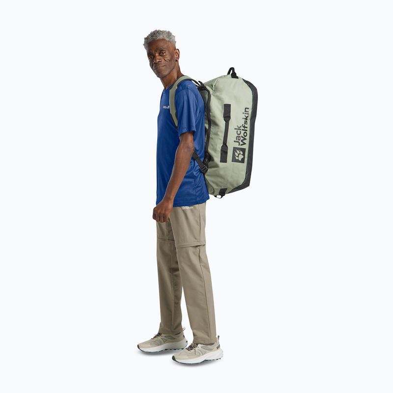 Trekkingshirt Herren Jack Wolfskin Tech T blue orchid 2