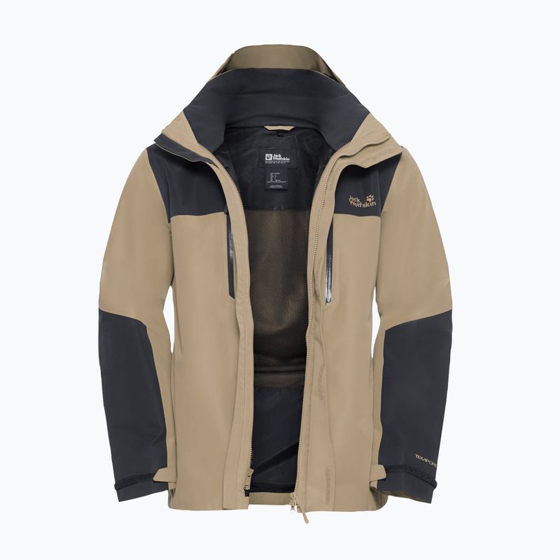 Regenjacke Herren Jack Wolfskin Jasper 2L hazel wood 9
