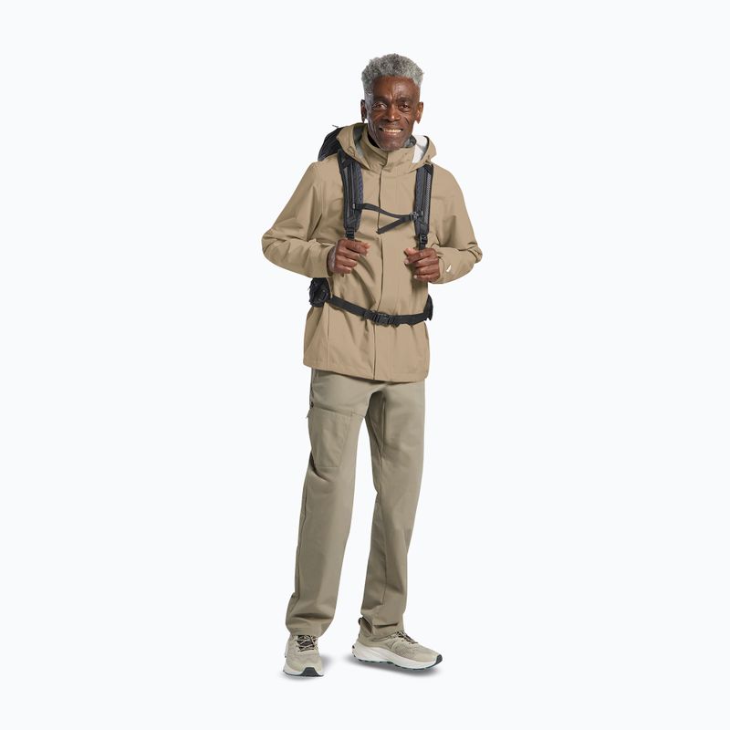 Herren-Regenjacke Jack Wolfskin Trailtime 2L hazel wood 2