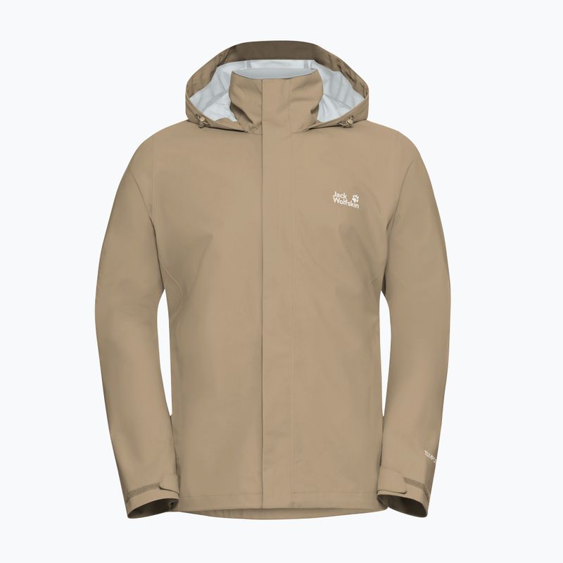 Herren-Regenjacke Jack Wolfskin Trailtime 2L hazel wood 7