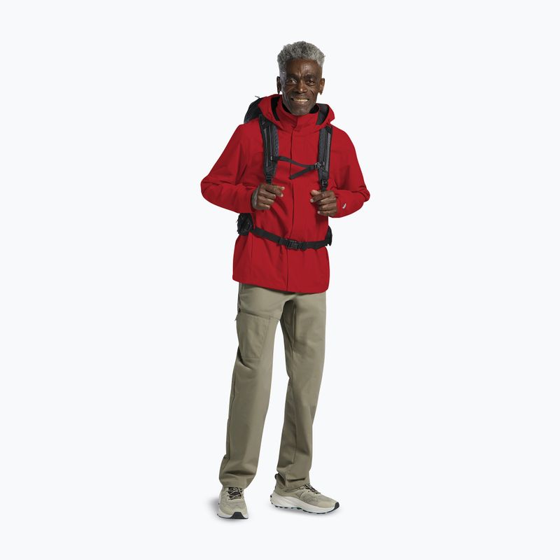 Regenjacke Herren Jack Wolfskin Trailtime 2L siren red 2
