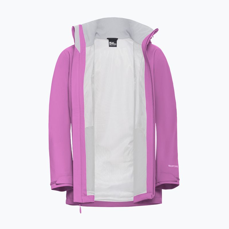 Regenjacke Damen Jack Wolfskin Trailtime 2L foxglove 8