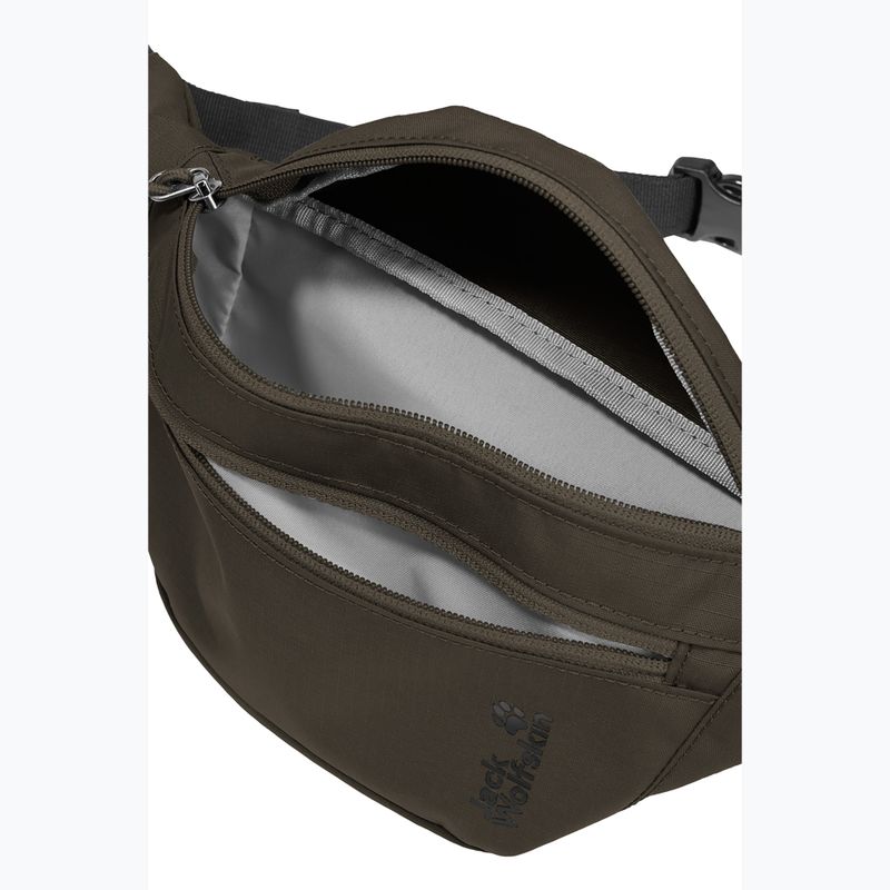 Bauchtasche Gürteltasche Jack Wolfskin Konya 2 l obsidian moss 6