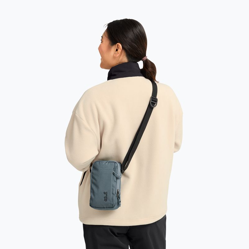 Bauchtasche Jack Wolfskin Konya 1 l grey odessa 9