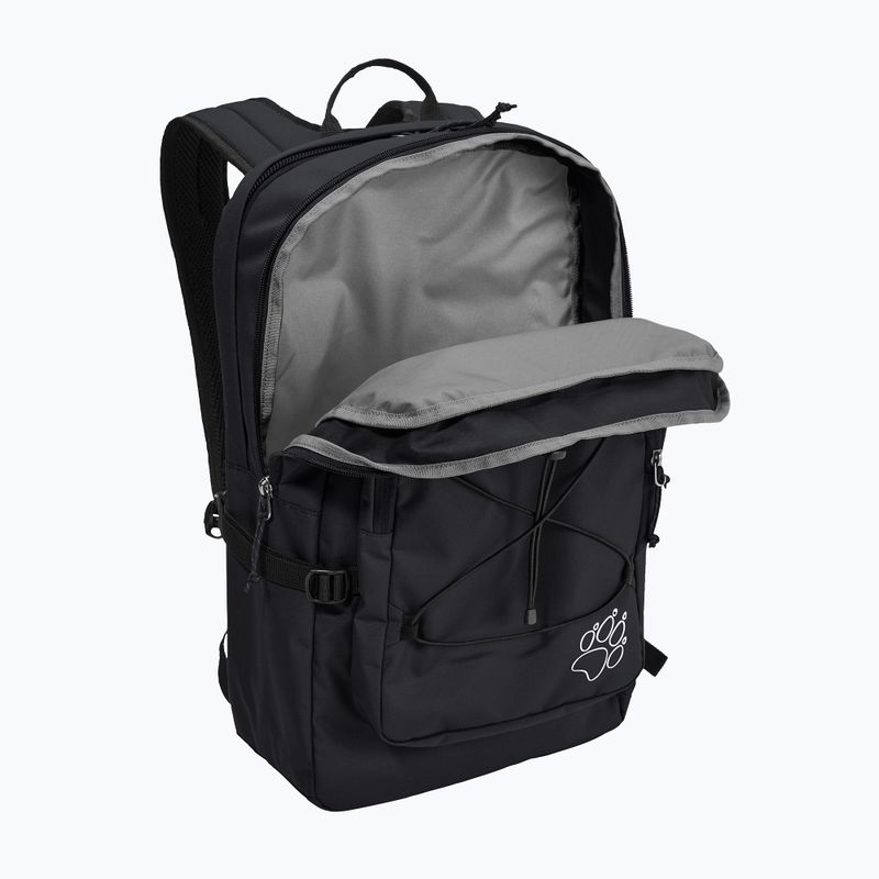 Cityrucksack Jack Wolfskin Berkley 24 l black 7