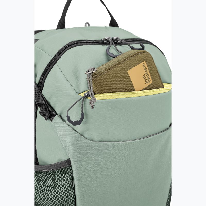 Fahrradrucksack Jack Wolfskin Velocity 12 l green zinnia 11