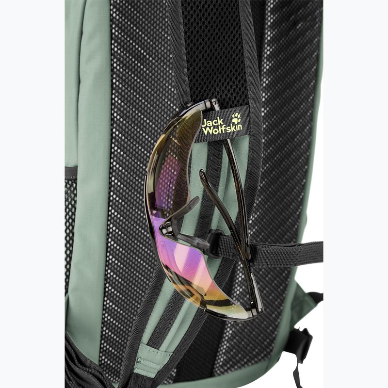 Fahrradrucksack Jack Wolfskin Velocity 12 l green zinnia 12