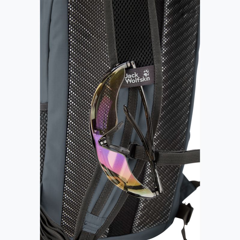 Fahrradrucksack Jack Wolfskin Velocity 12 l grey odessa 13