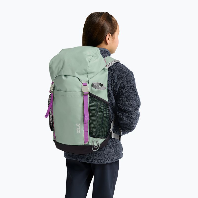 Kinder Wanderrucksack Jack Wolfskin Kids Explorer 20 l green zinnia 14