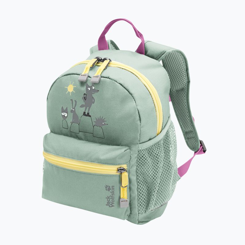 Kinder Wanderrucksack Jack Wolfskin Little Scout 10 l green zinnia 4