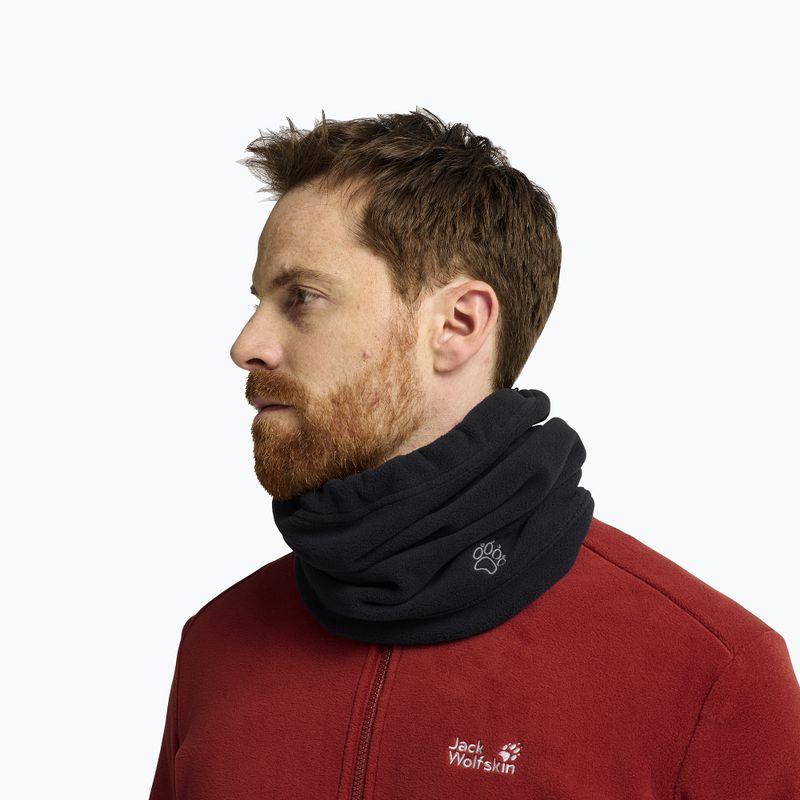 Schlauchschal Jack Wolfskin Vertigo Paw Loop black 7