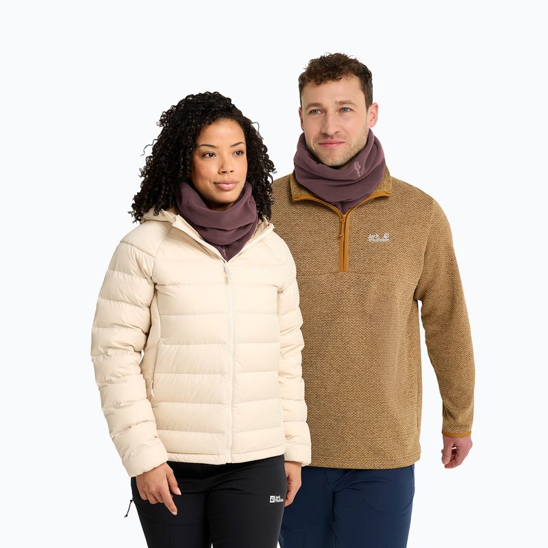 Schlauchschal Jack Wolfskin Real Stuff Loop sheer plum 4