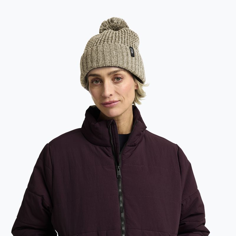 Damen Wintermütze Jack Wolfskin Medley Knit Beanie hazel wood 4