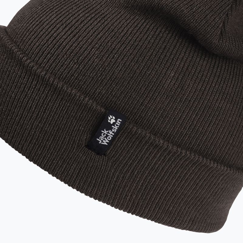 Wintermütze Jack Wolfskin Rib peat 3