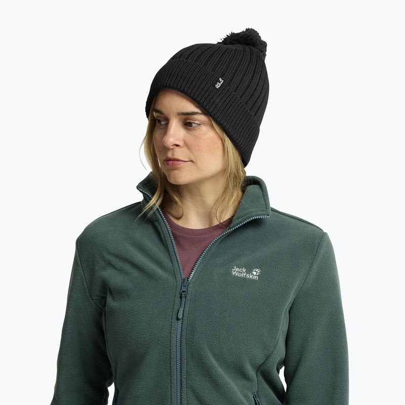 Wintermütze Jack Wolfskin Pom Pom Beanie phantom 5