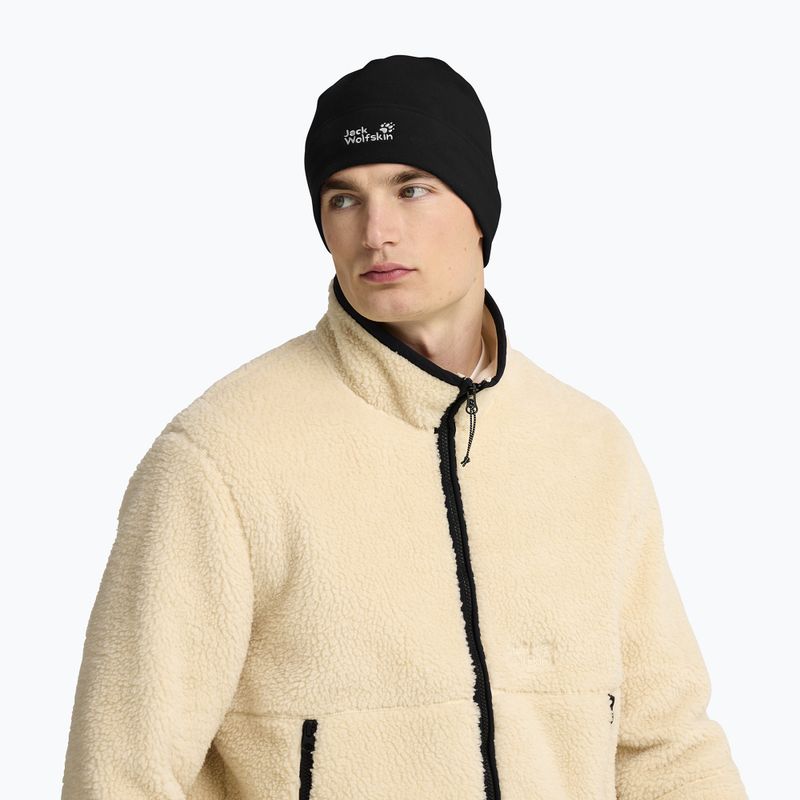 Wintermütze Jack Wolfskin Real Stuff Beanie black 6