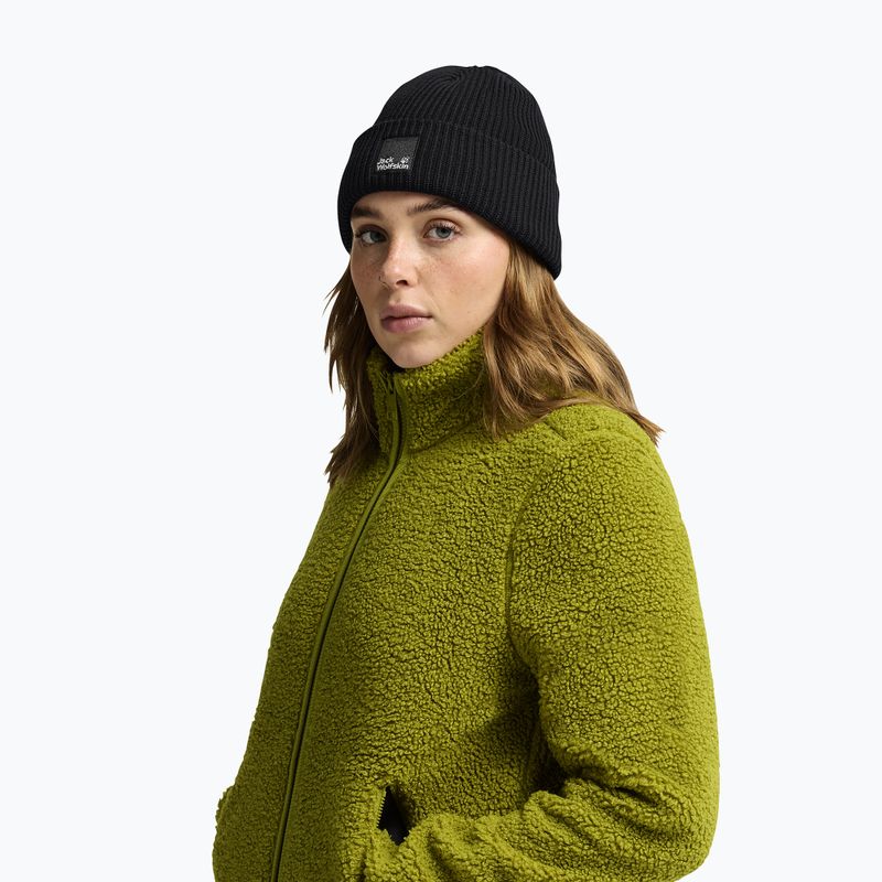 Wintermütze Jack Wolfskin Pergamon Beanie black 5