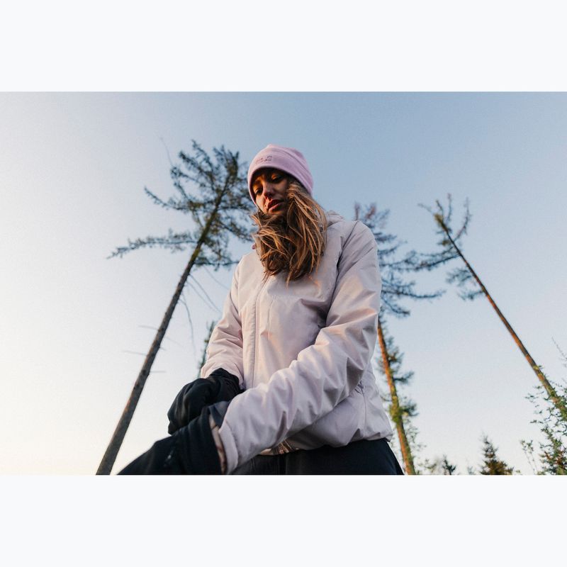Wintermütze Jack Wolfskin Real Stuff Beanie vivid orchid 7