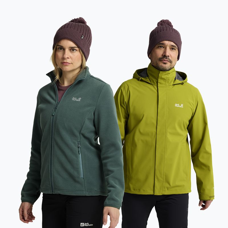 Wintermütze Jack Wolfskin Pom Pom Beanie sheer plum 4
