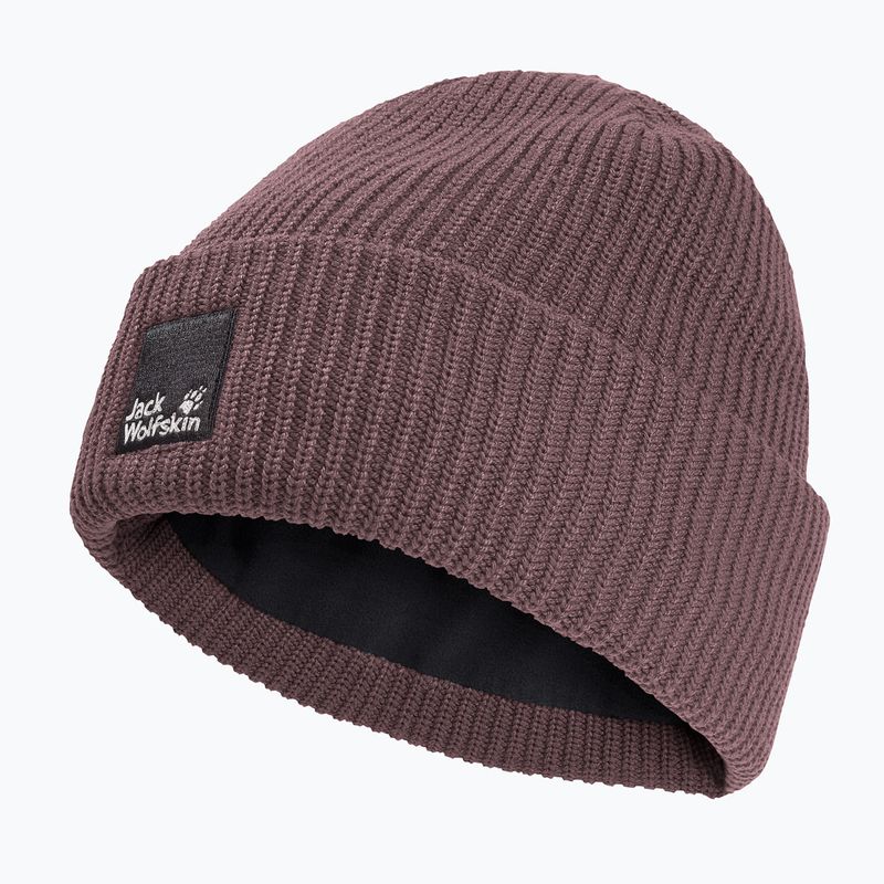 Wintermütze Jack Wolfskin Pergamon Beanie sheer plum