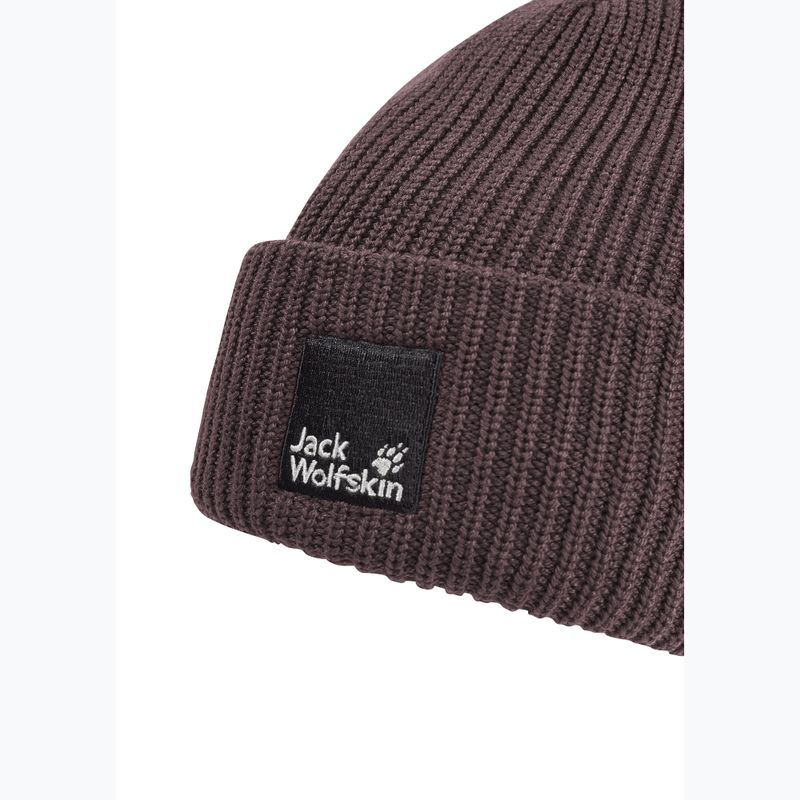 Wintermütze Jack Wolfskin Pergamon Beanie sheer plum 3