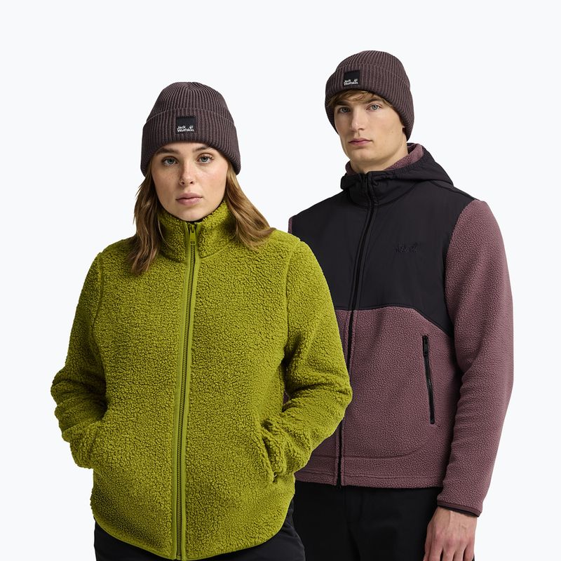 Wintermütze Jack Wolfskin Pergamon Beanie sheer plum 4