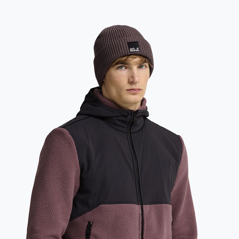 Wintermütze Jack Wolfskin Pergamon Beanie sheer plum 6
